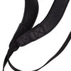 EDDYCAM 200cm Extra Long Elk Leather Neck Strap, 50mm Wide, Black/Black with Black Stitching
