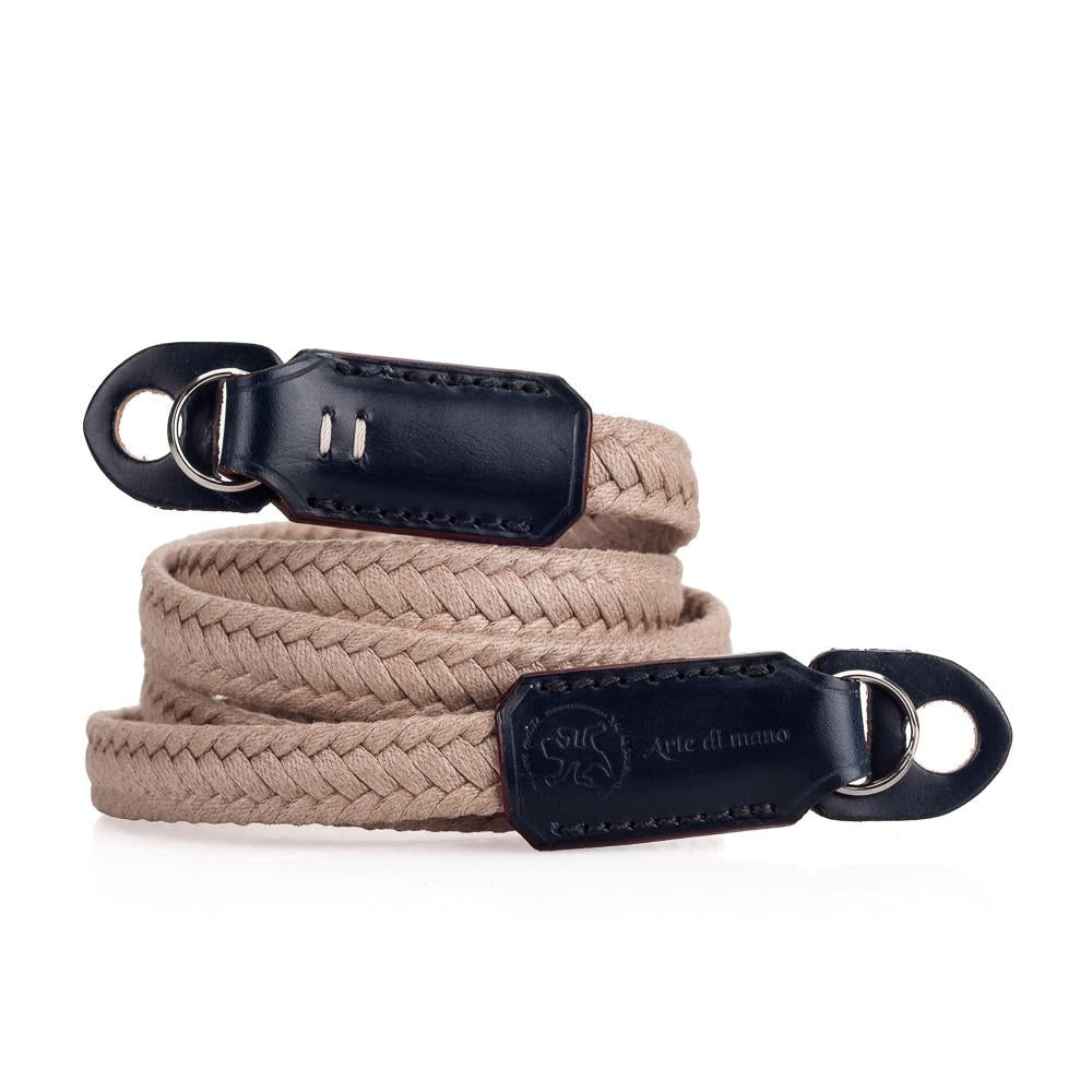 Correa para cuello de algodón encerado Arte di Mano, 95 cm