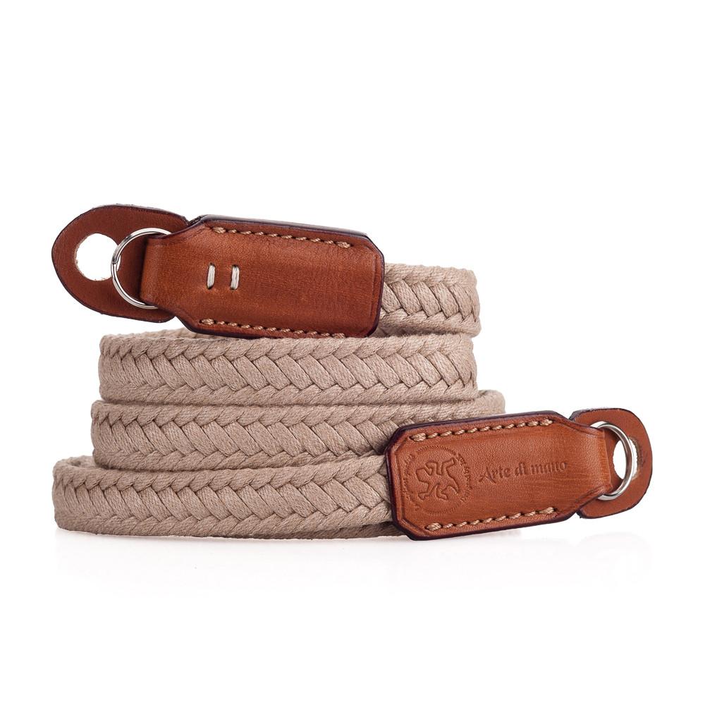 Correa para cuello de algodón encerado Arte di Mano, 95 cm