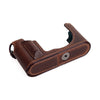 Arte di Mano Aventino Half Case for Leica CL with Battery Access Door - Rally Volpe