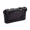 Arte di Mano Aventino Half Case for Leica CL with Battery Access Door - Minerva Black with Black Stitching