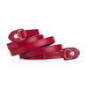 Artisan & Artist* ACAM 280 Leather Padded Strap-Red