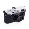 Arte di Mano Aventino Half Case for Leica M/M-P (Typ 240) - Minerva Black with White Stitching