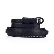 Arte di Mano Classic Neck Strap, XL, 120cm - Minerva Black with White Stitching