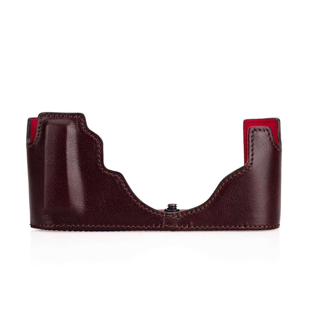Media funda Oberwerth con compartimento para batería para Leica M10 - Edición Vintage