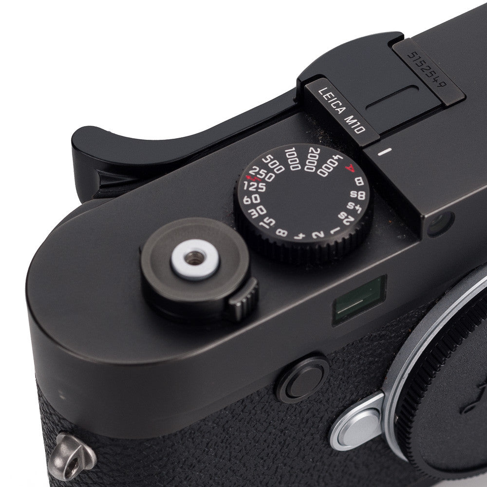 Thumbs Up EP-MX F (parte superior plana) - Negro para Leica M10
