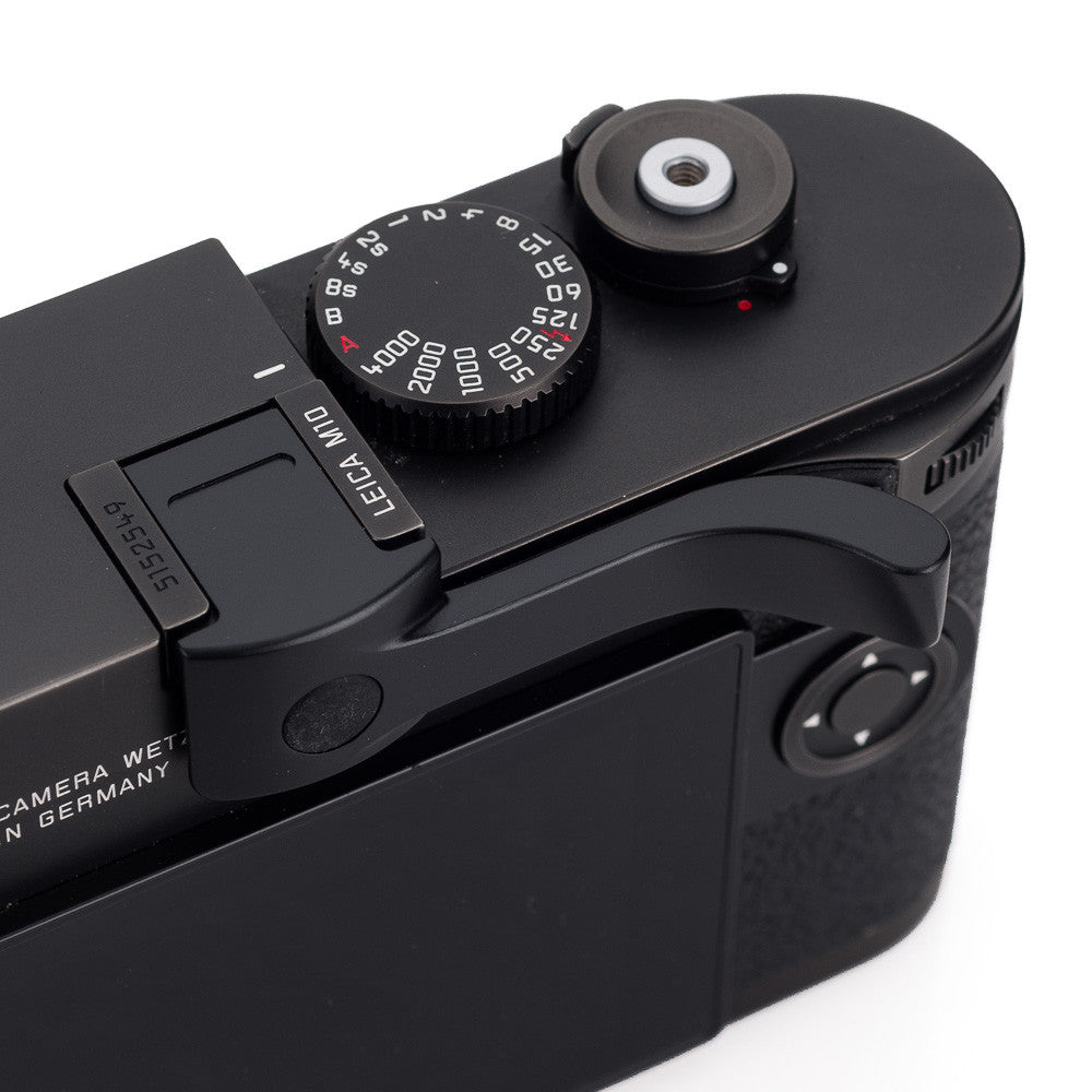 Thumbs Up EP-MX F (parte superior plana) - Negro para Leica M10