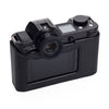 Arte di Mano Half Case for Leica SL (Typ 601) with Battery Access Door - Minerva Black with Black Stitching