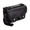 Oberwerth Boulevard Tablet - Leather Camera Bag, Black with Red Lining