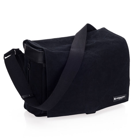Black Crossbody Camera Bag-Personalized Shadow Text – The Artisan & Company