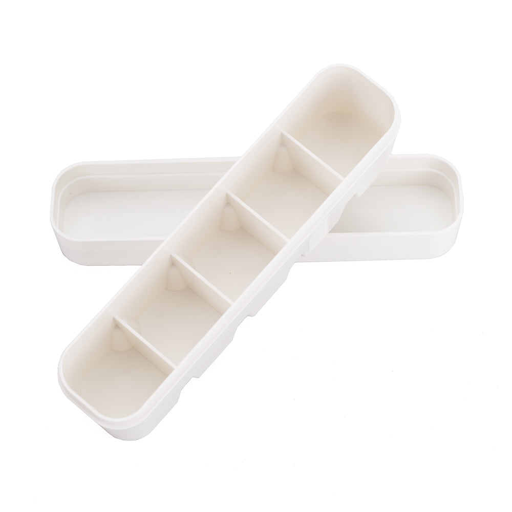 Estuche para película de 35 mm Japan Camera Hunter - Tamaño medio para 5 rollos - Blanco
