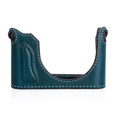 Arte di Mano Leica Q (Typ 116) Half Case - Minerva Blue