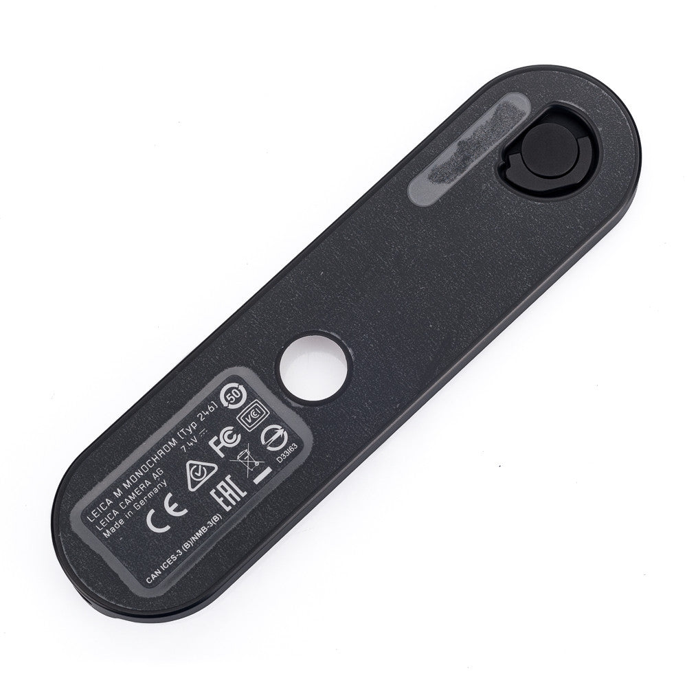 Leica Base Plate for M Monochrom (Typ 246), Black Chrome