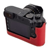 Arte di Mano Leica Q2 Half Case with Battery & SD Card Access Door - Buttero Red