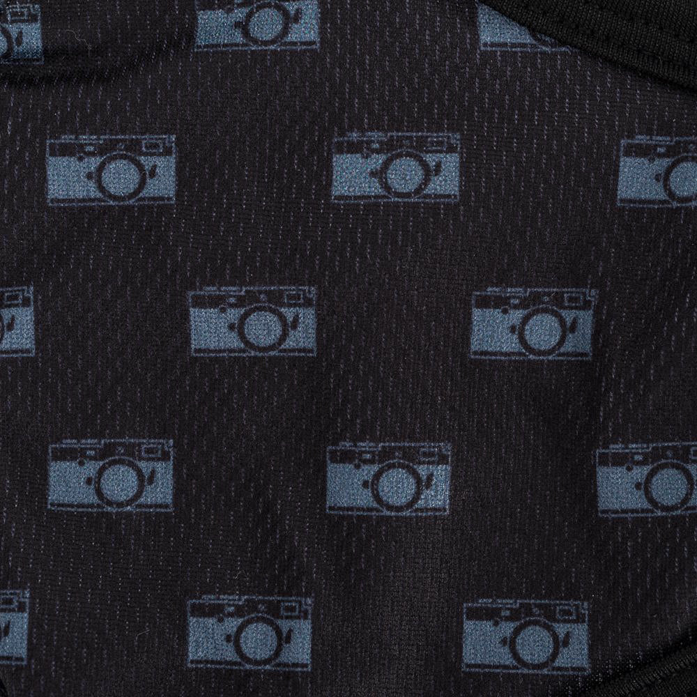 M10-P Camera Patterned Adjustable Face Mask with Filter