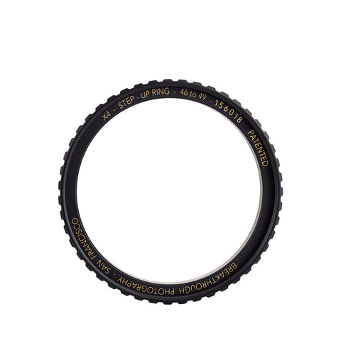 Breakthrough Photography Brass Step-Up Ring, 46-49mm