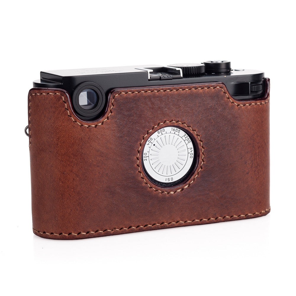 Media funda Arte di Mano para Leica M-D (Typ 262) con tapa de acceso a la batería - Rally Volpe