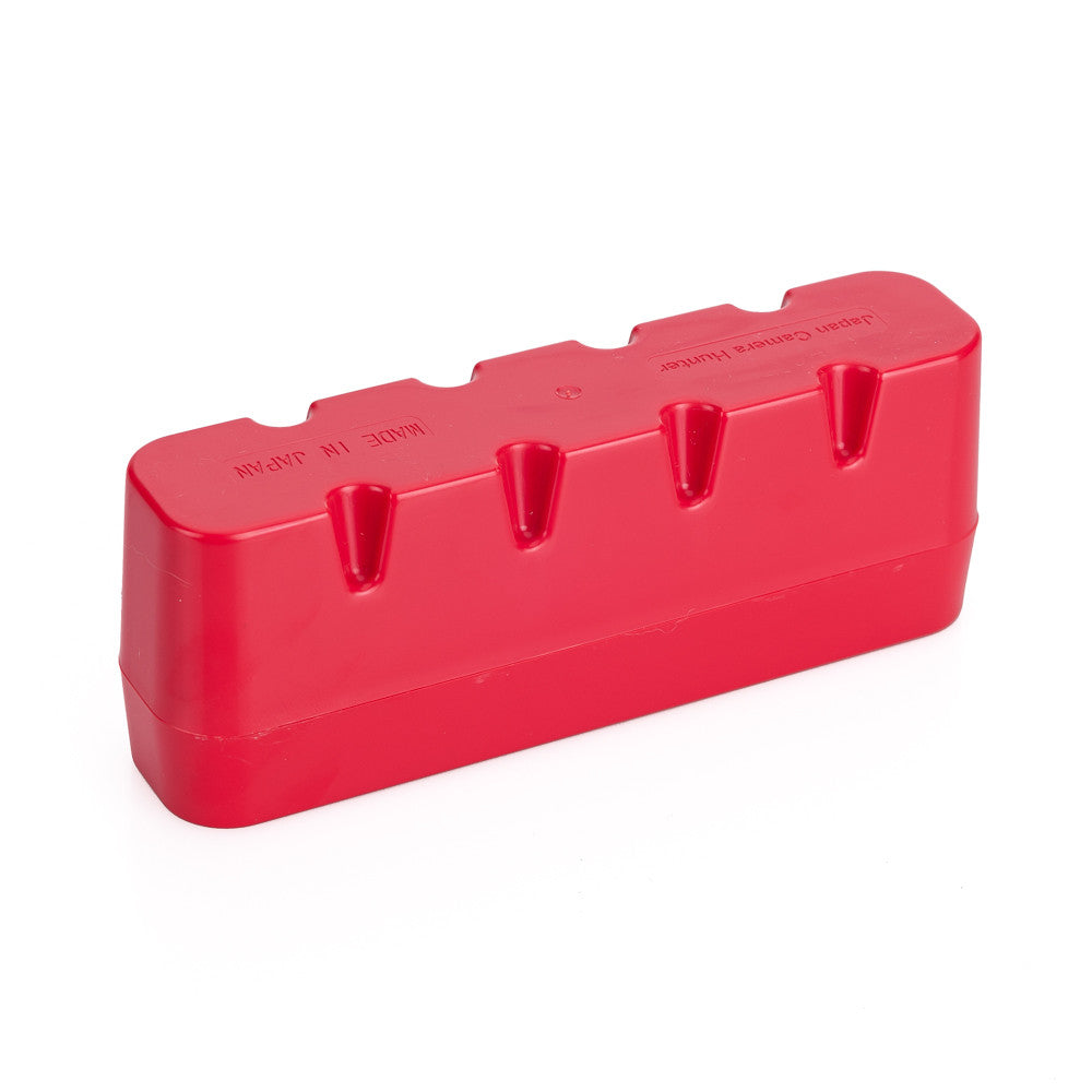 Estuche para película de 35mm Japan Camera Hunter - Tamaño medio para 5 rollos - Rojo