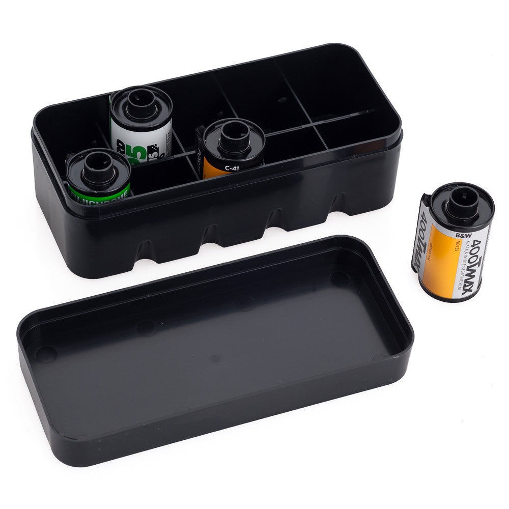 Estuche para película de 35 mm Japan Camera Hunter - Tamaño completo para 10 rollos - Negro