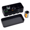 Japan Camera Hunter Film Case for 35mm Film - Full Size for 10 Rolls - Black