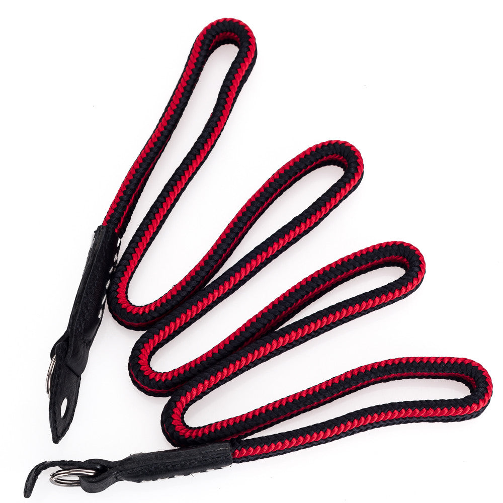 Correa para cuello de seda Artisan & Artist* ACAM 310 - Negro/Rojo