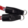Leica Rope Strap by Cooph, Red Check, 100cm, Key-Ring Style