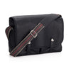 Oberwerth William Large Leather Camera/Business Bag, Black