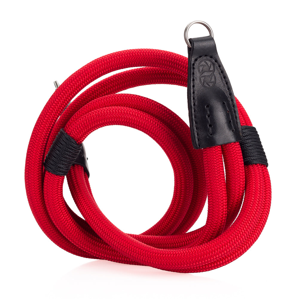 Leica Double Rope Strap by Cooph, Red, 100cm, Key-Ring Style