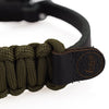 Leica Paracord Handstrap by Cooph, Black/Olive, Key-Ring Style