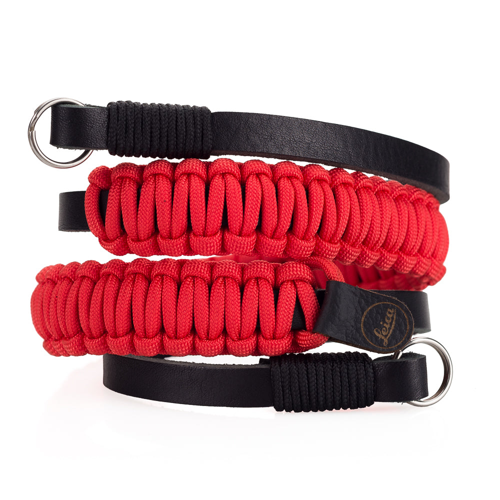 Leica Paracord Strap by Cooph, Black/Red, 100cm, Key-Ring Style - Leica  Store Miami