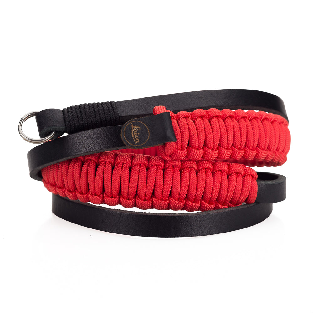 Leica Paracord Strap by Cooph, Black/Red, 126cm, Key-Ring Style - Leica  Store Miami