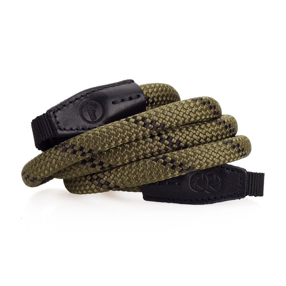 Leica Rope Strap by Cooph, Olive, 126cm, Nylon-Loop Style - Leica