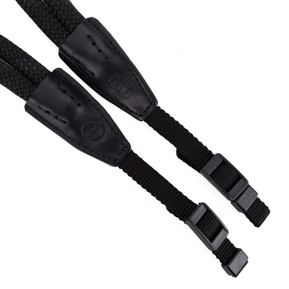 Correa de cuerda doble Leica de Cooph, Night, 100 cm, estilo de bucle de nailon