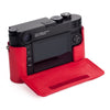 Leica M10 Leather Camera Protector, Red