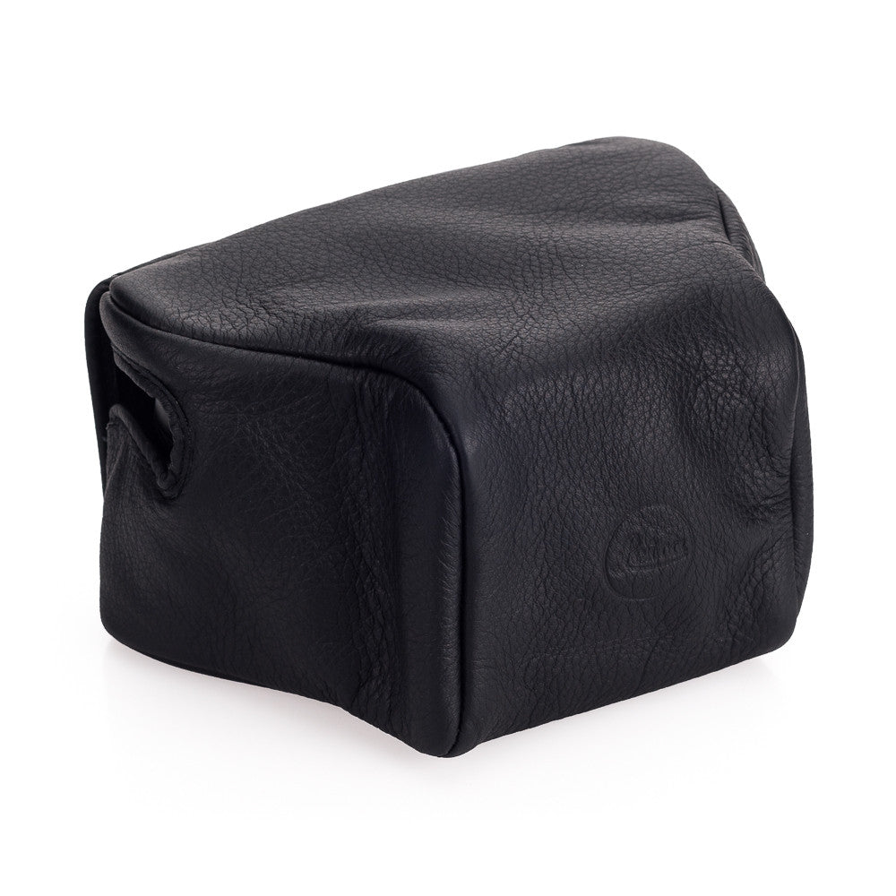 Funda de cuero para Leica M10, negra, corta