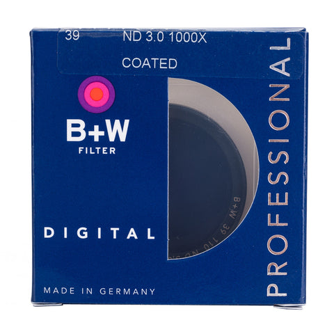 B+W 39mm F-Pro 110 3.0 ND Filter SC (10-Stop)
