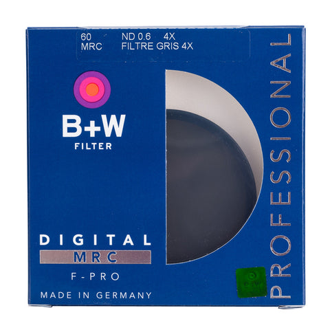 B+W 60mm F-Pro 102M 0.6 ND Filter MRC (2-Stop)