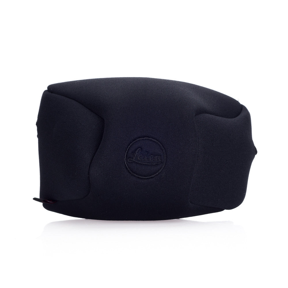 Estuche de neopreno Leica M negro con bolsillo frontal pequeño