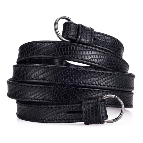 Leica Traditional carrying strap Lizard look black