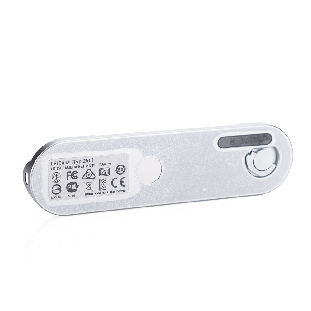 Placa base Leica para M (Typ 240) - Cromo plateado