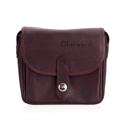Oberwerth Bayreuth Small Leather Photo Bag - Dark Brown