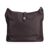 Oberwerth Kate Camera/Business Bag, Espresso Leather with Silver Buckles, Clutch and Keywallet