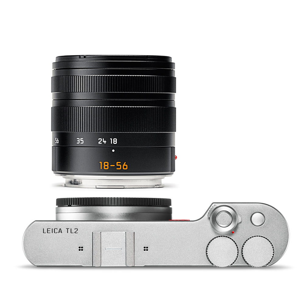 Leica TL2, paquete plateado con Vario-Elmar-TL 18-56mm
