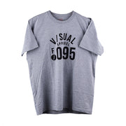 Camiseta V/SUAL F-Stop, gris jaspeado, talla M