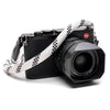Leica Rope Strap, White & Black, 126cm, Key-Ring Style
