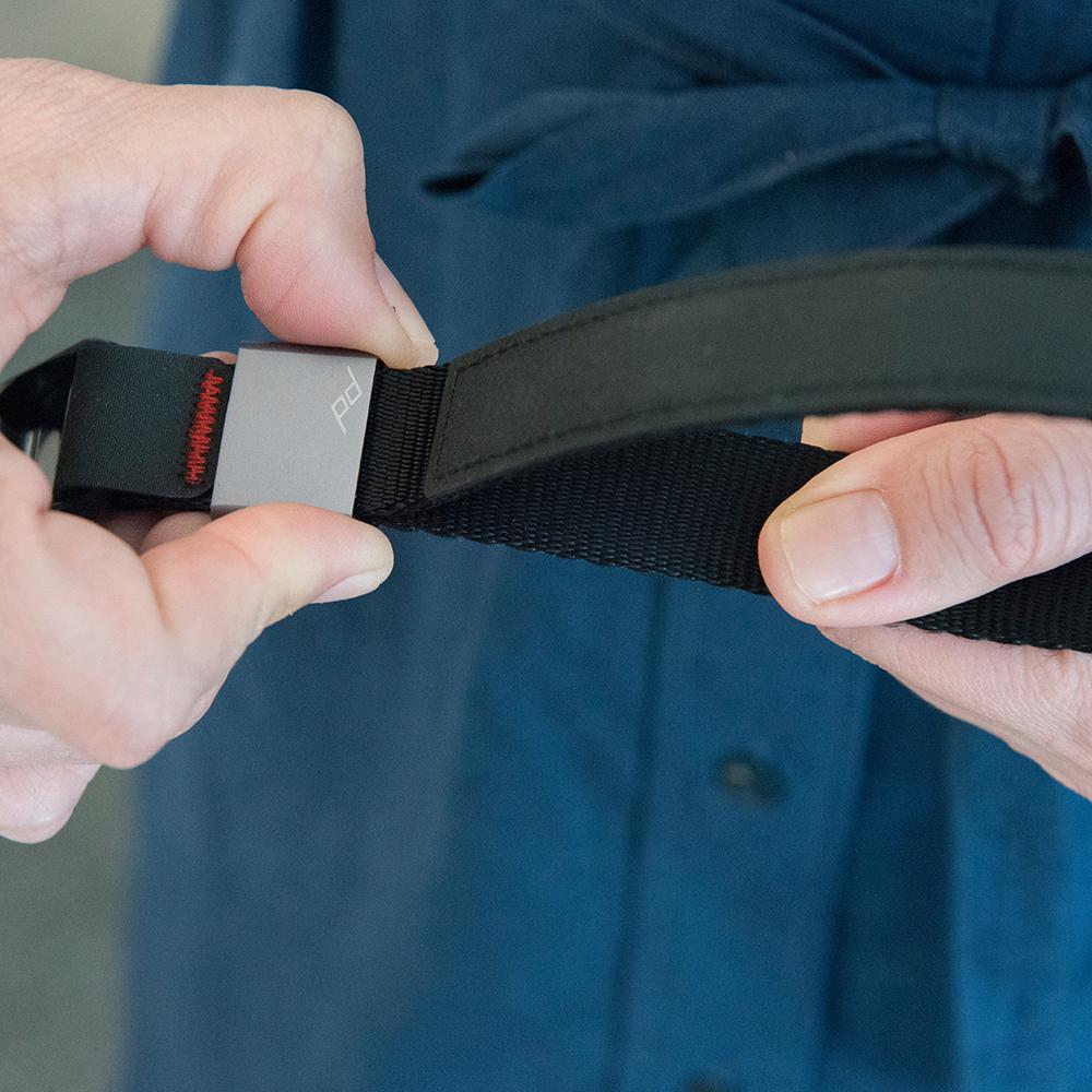 Peak Design Cuff - Correa de muñeca para cámara de conexión rápida, ceniza