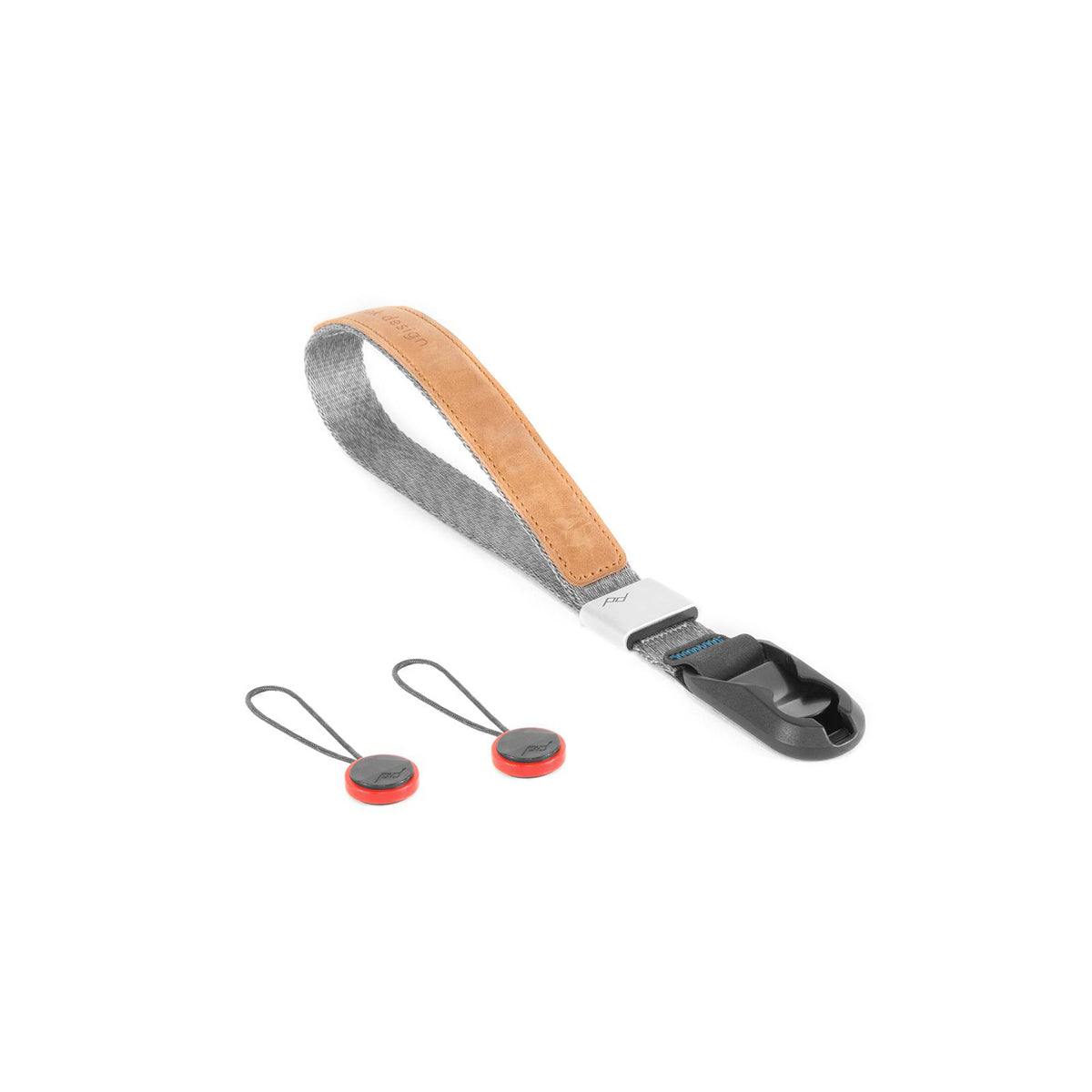 Peak Design Cuff - Correa de muñeca para cámara de conexión rápida, ceniza