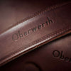 Oberwerth Frankfurt Small Photo Bag - Cordura/Leather - Olive/Dark Brown