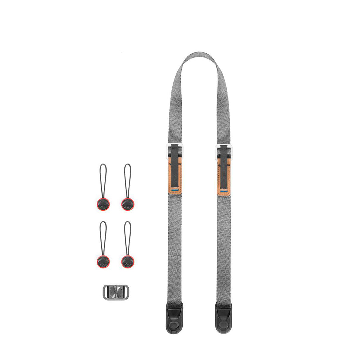 Correa para cámara Peak Design Leash - color ceniza