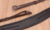 Oberwerth Rhein Leather Neck Strap, Dark Brown, Key Ring
